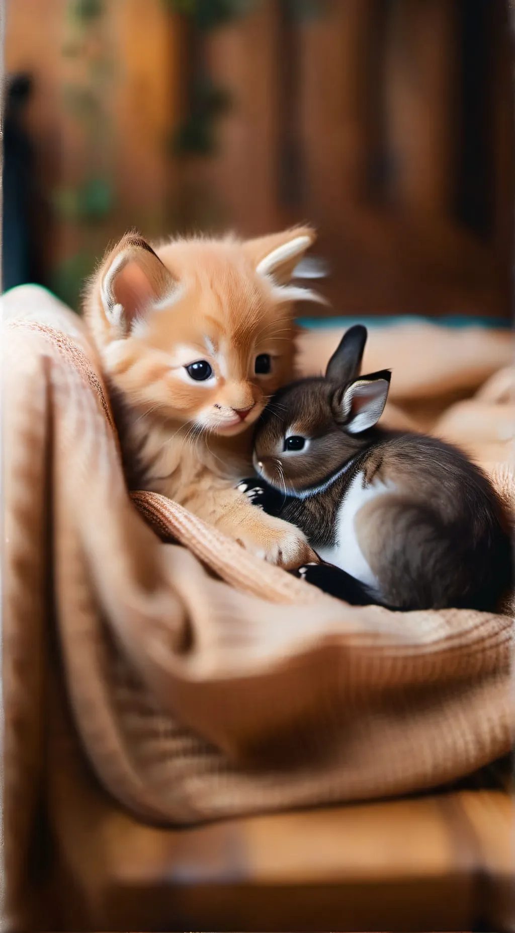 ai character: pumpkin and coco background