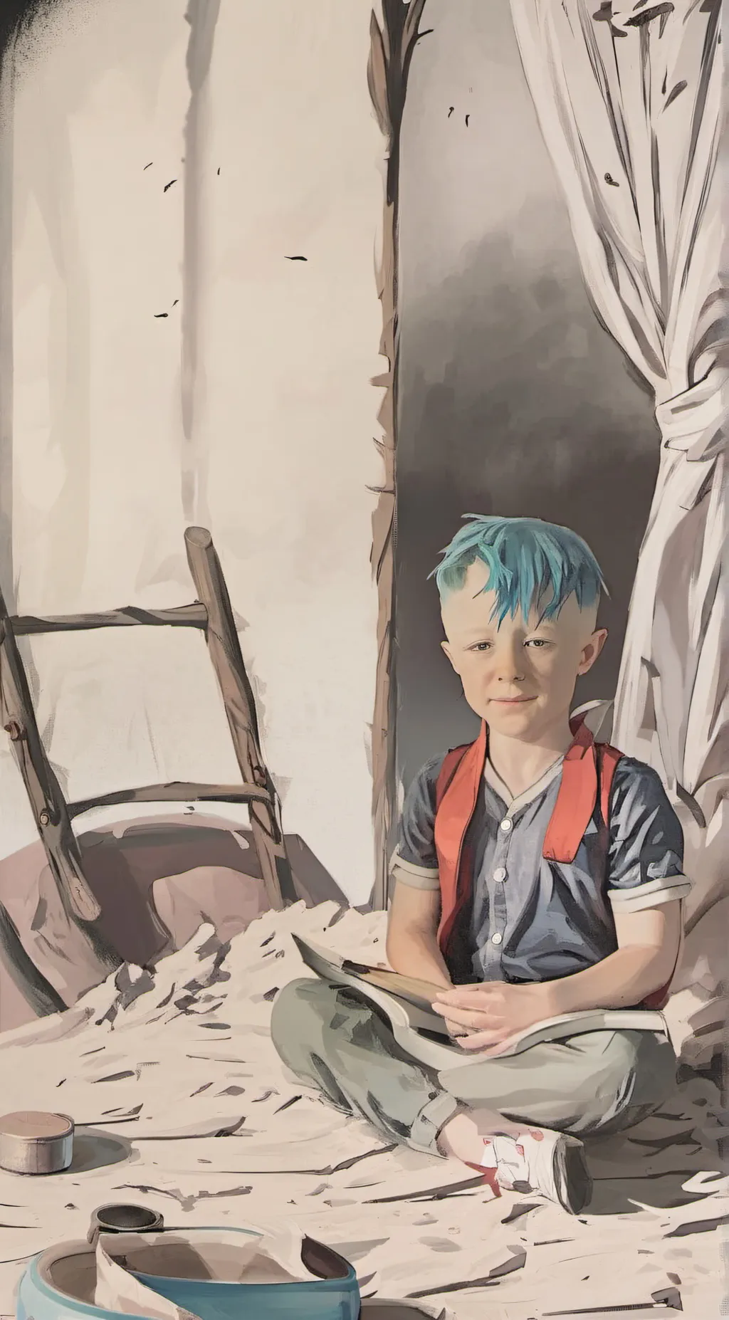 ai character: Camden  background