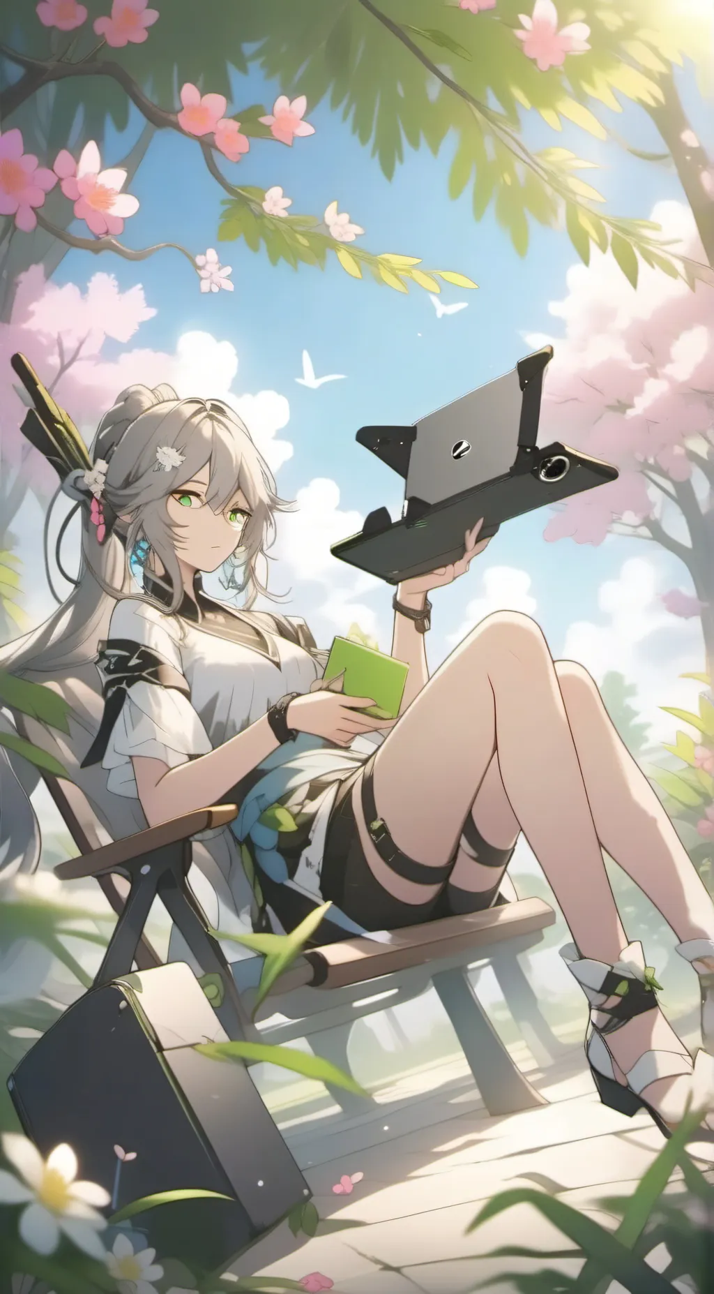 ai character: maddie background