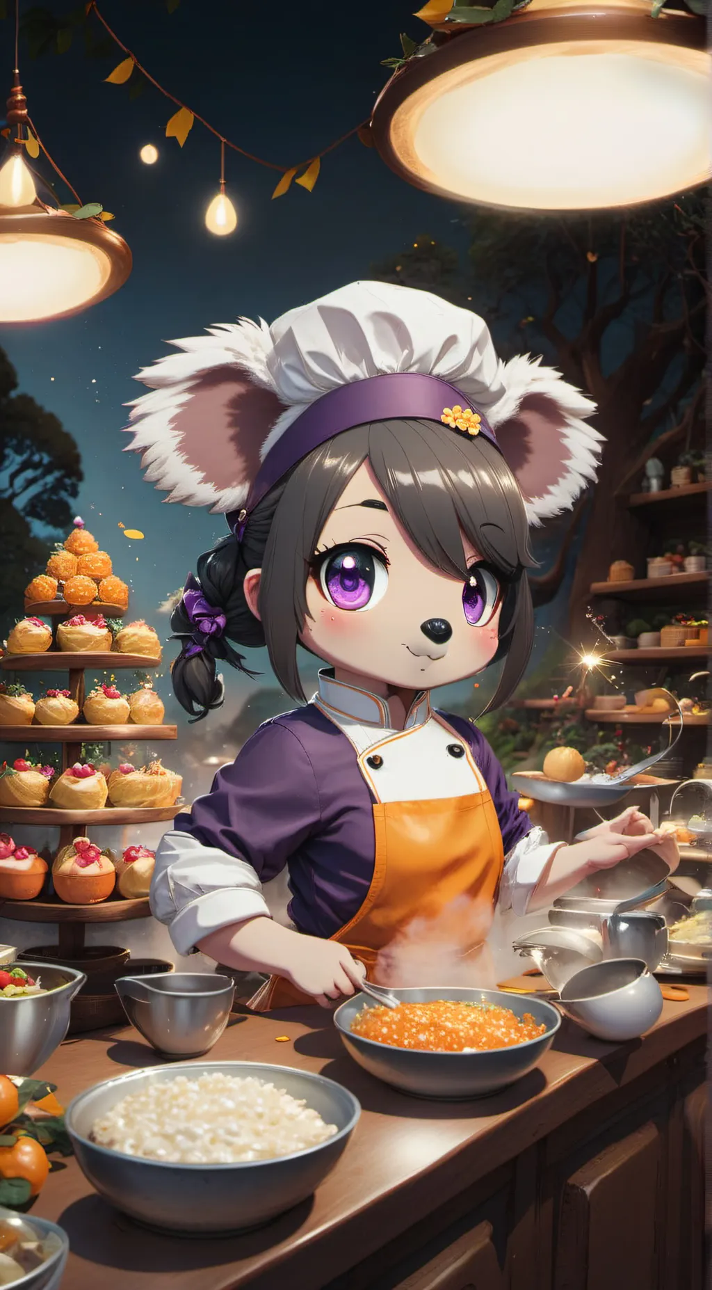 ai character: Riri background