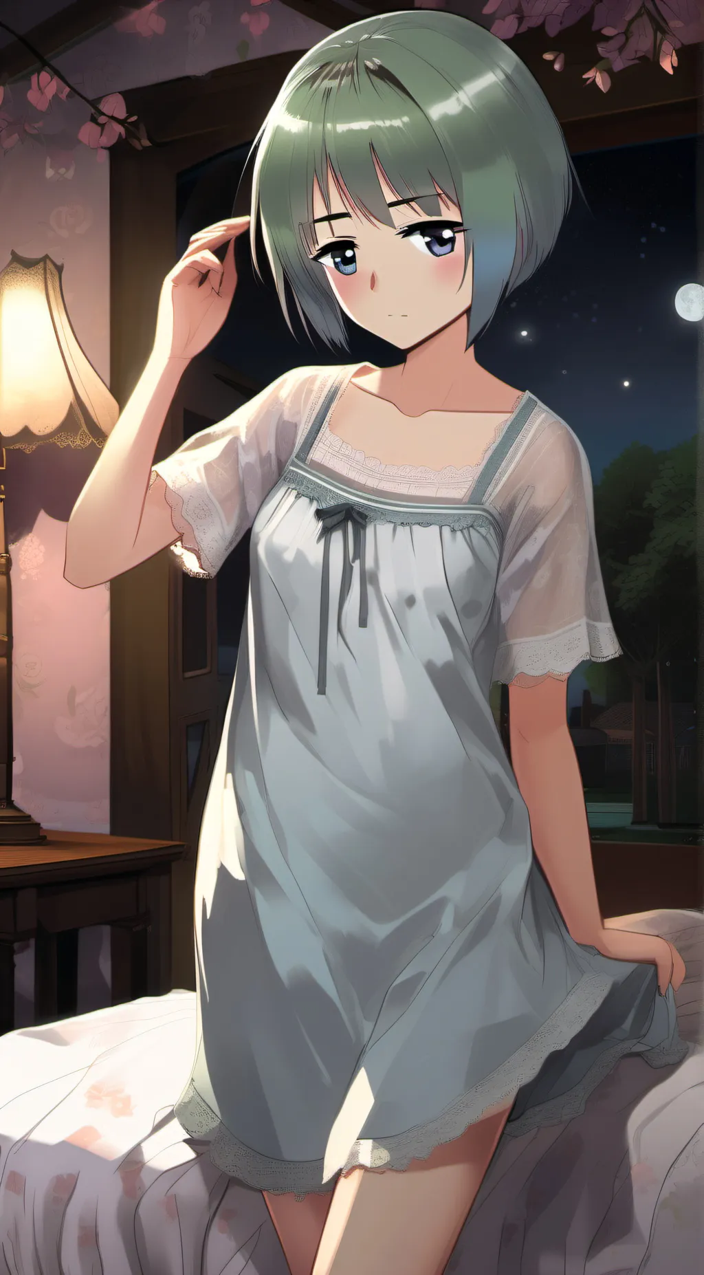 ai character: Leipzig  background