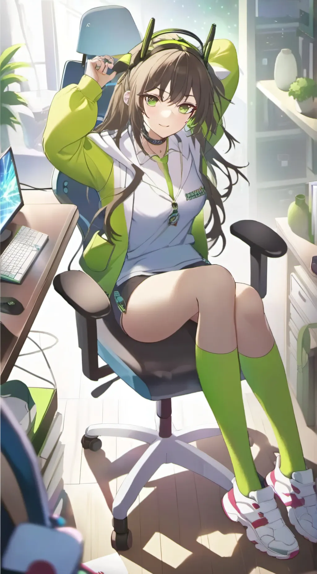 ai character: Amy lox background