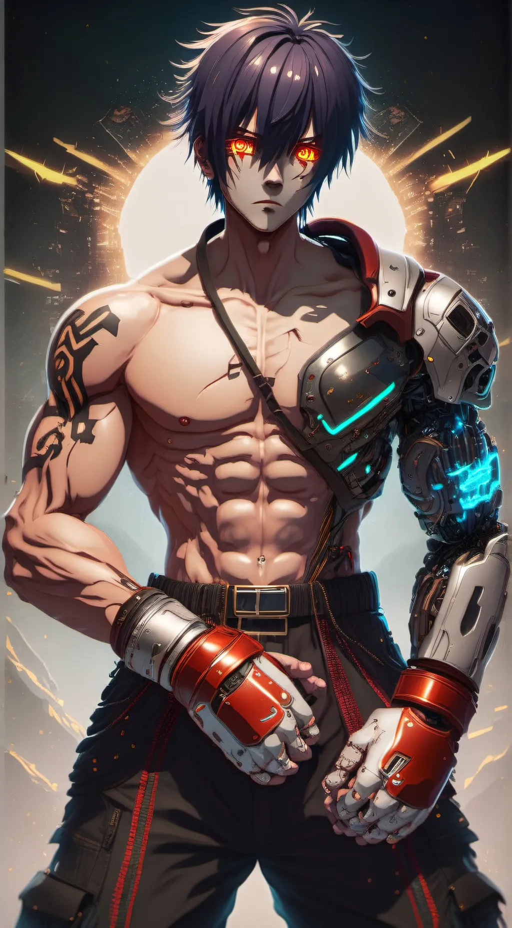 ai character: Vice background