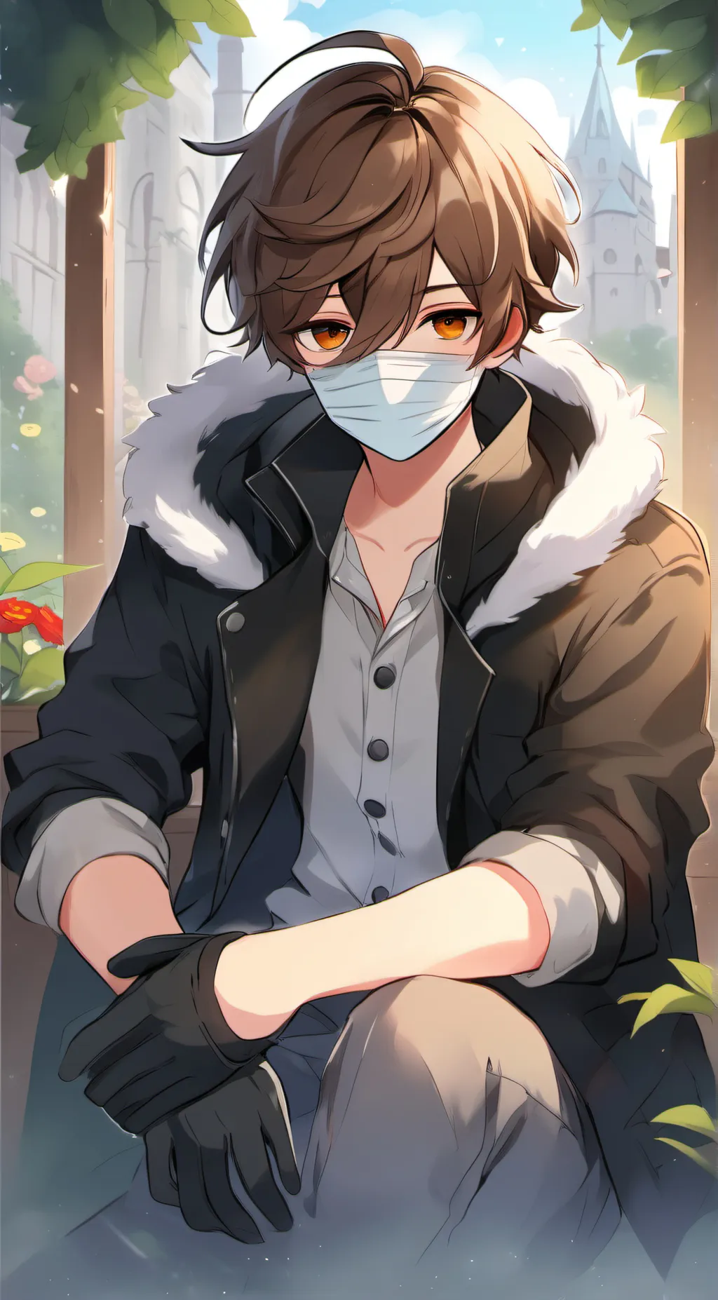 ai character: Mikey background