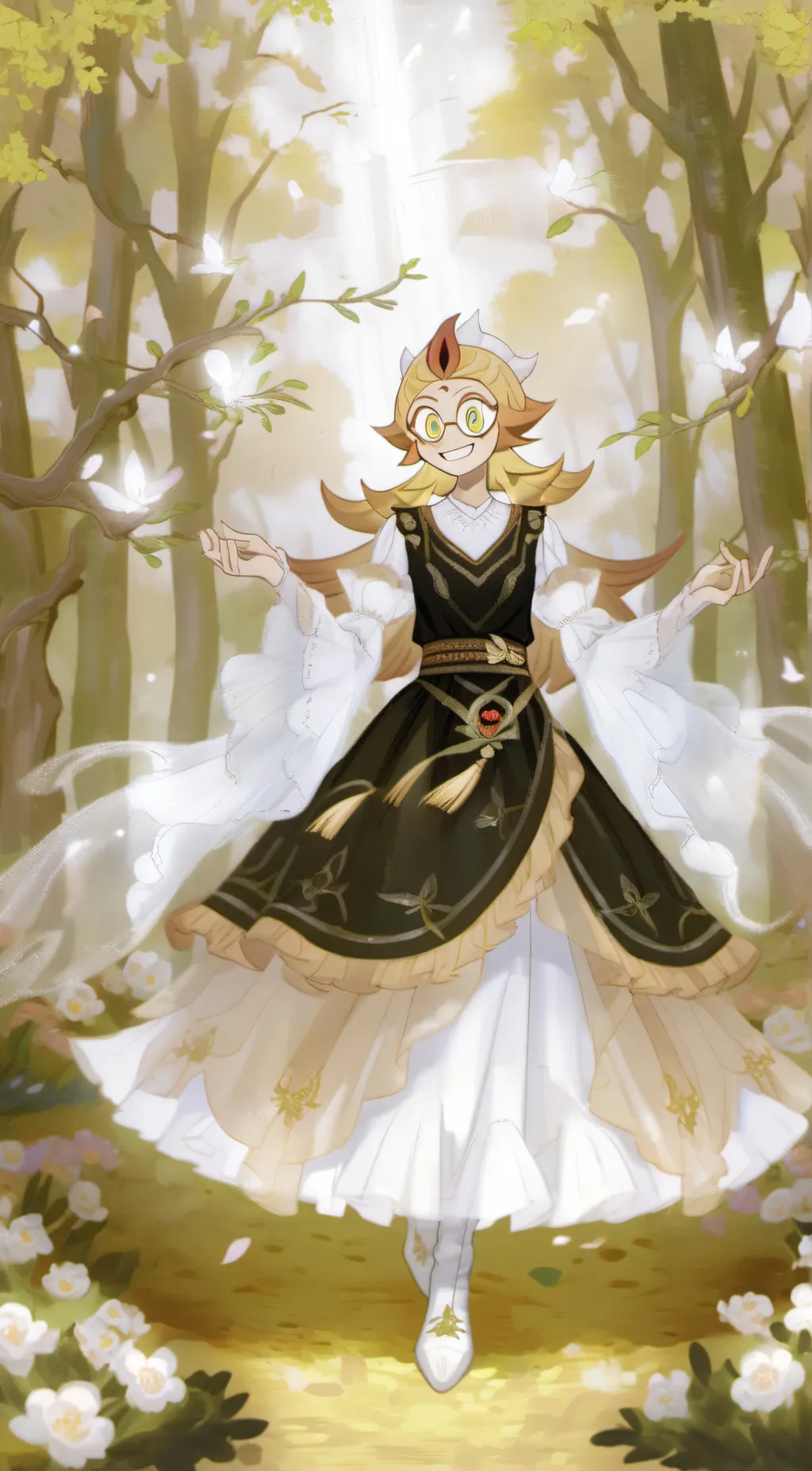 ai character: Angel  background