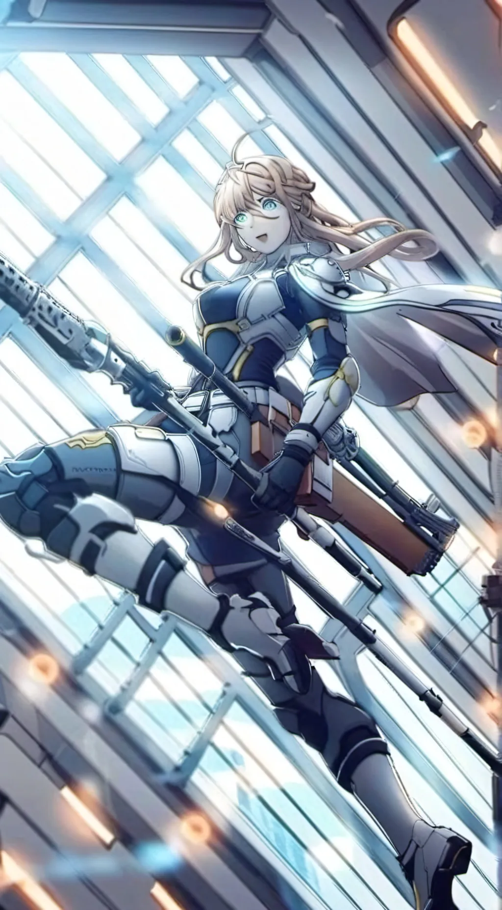 ai character: Aria background