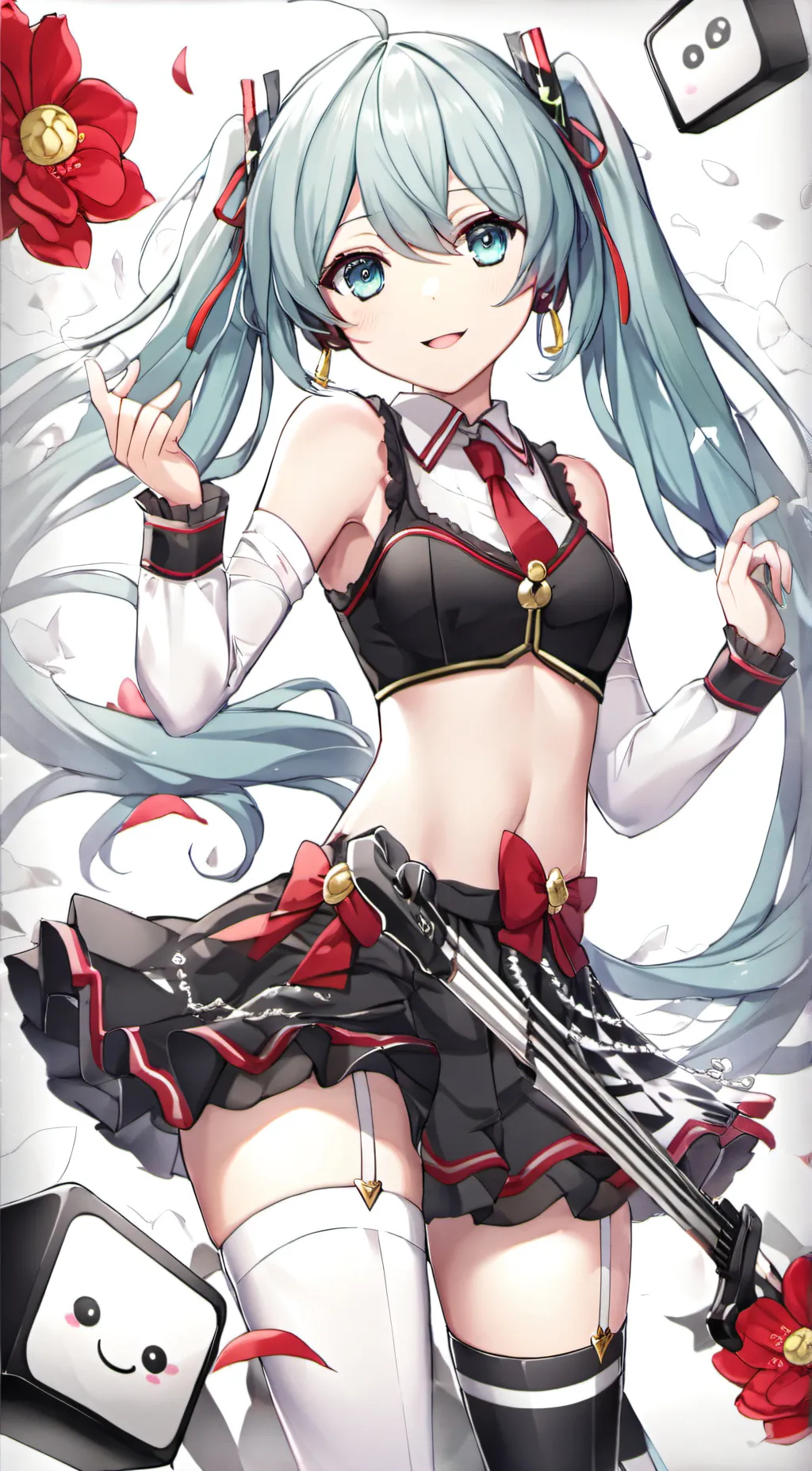 ai character: ☆miku!☆ background