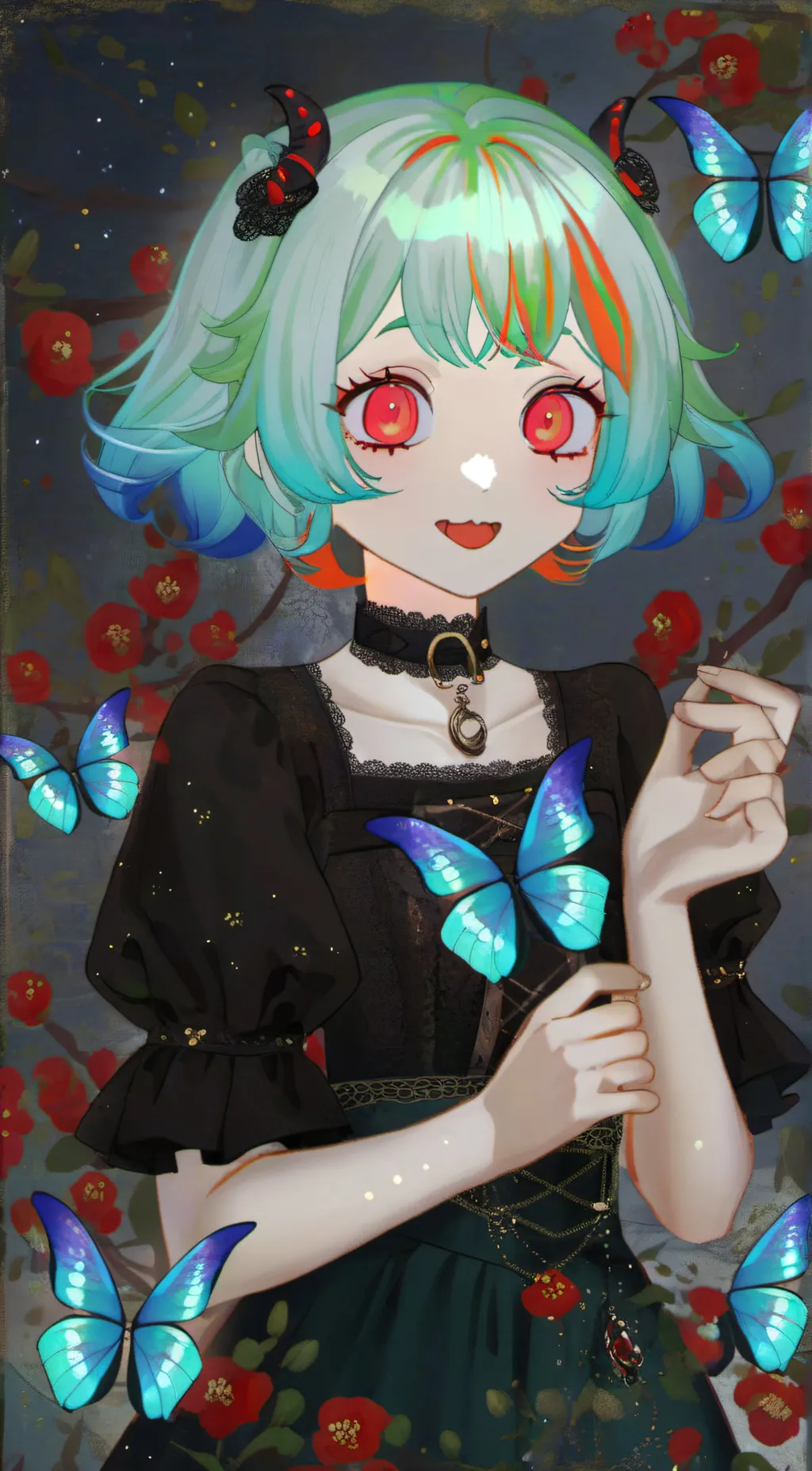 ai character: Maxillia background