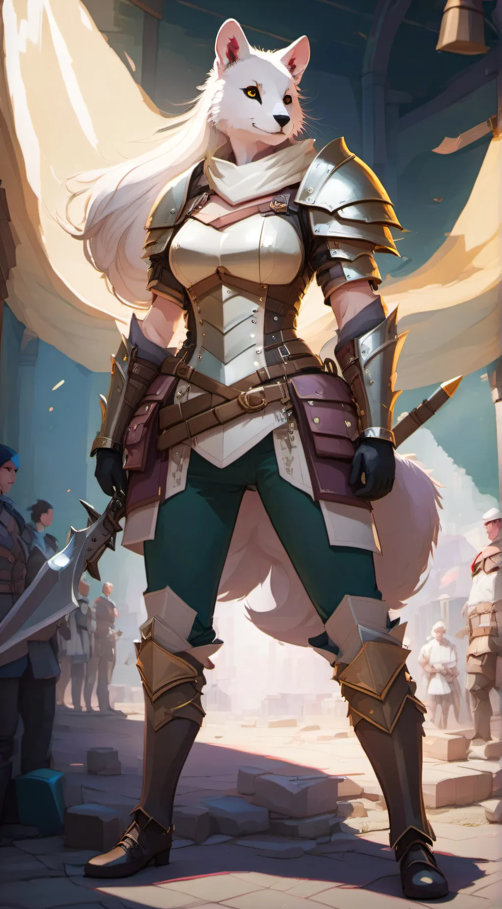 Talkie AI - Chat with Zonzon (Mercenary)