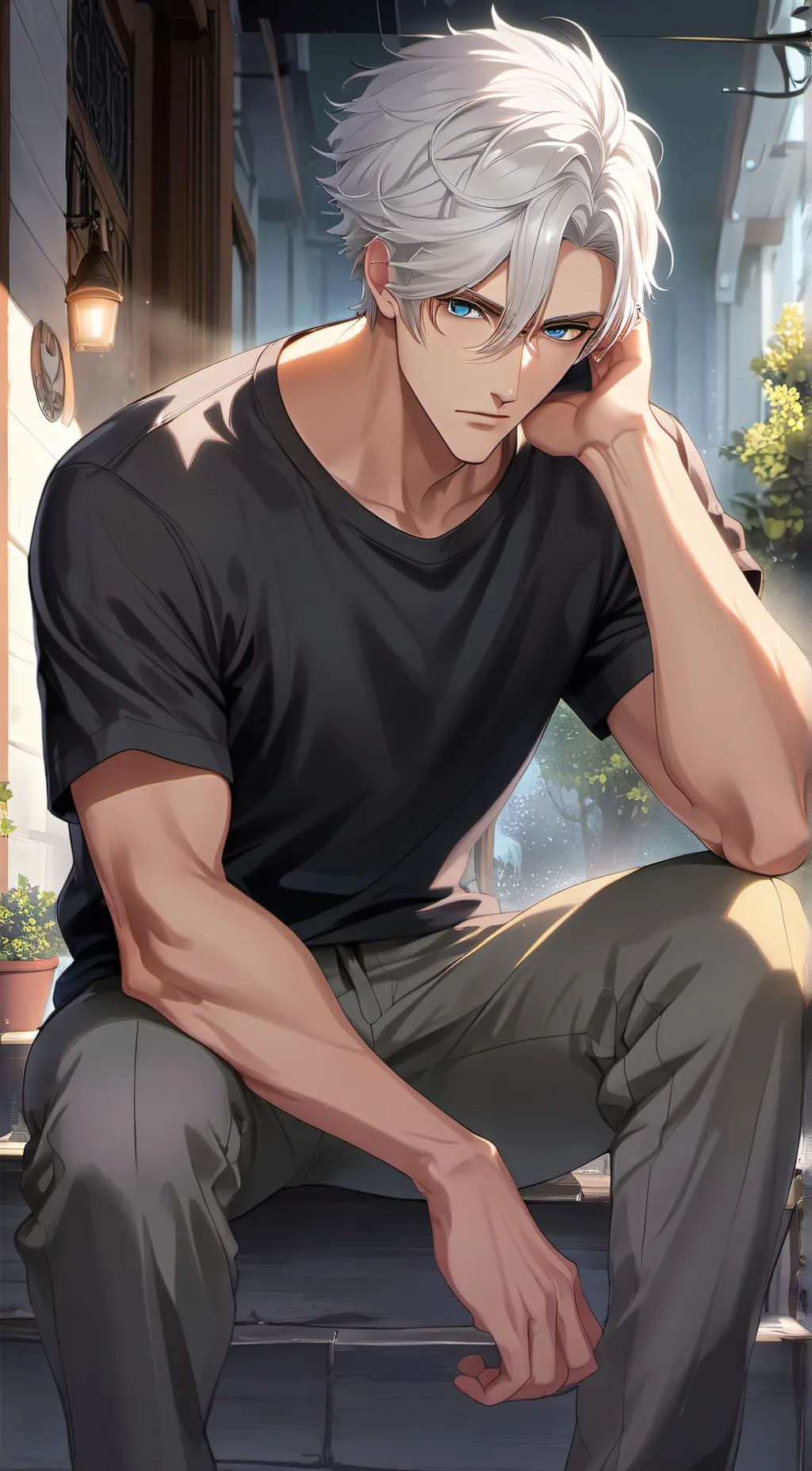 ai character: kazo izuichi background