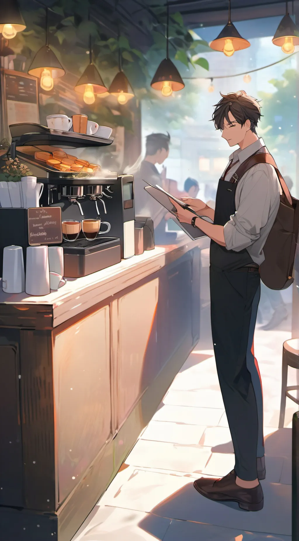 ai character: Alex background