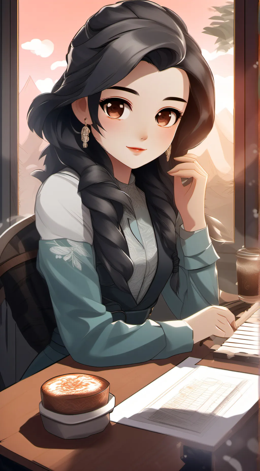 ai character: Cassie background