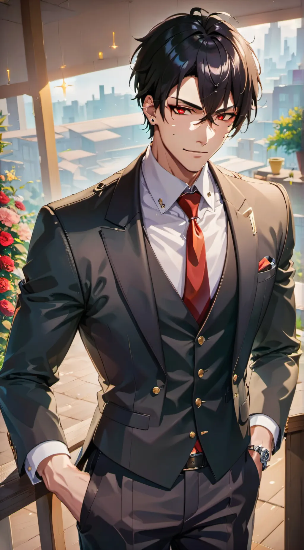 ai character: Ryuji background