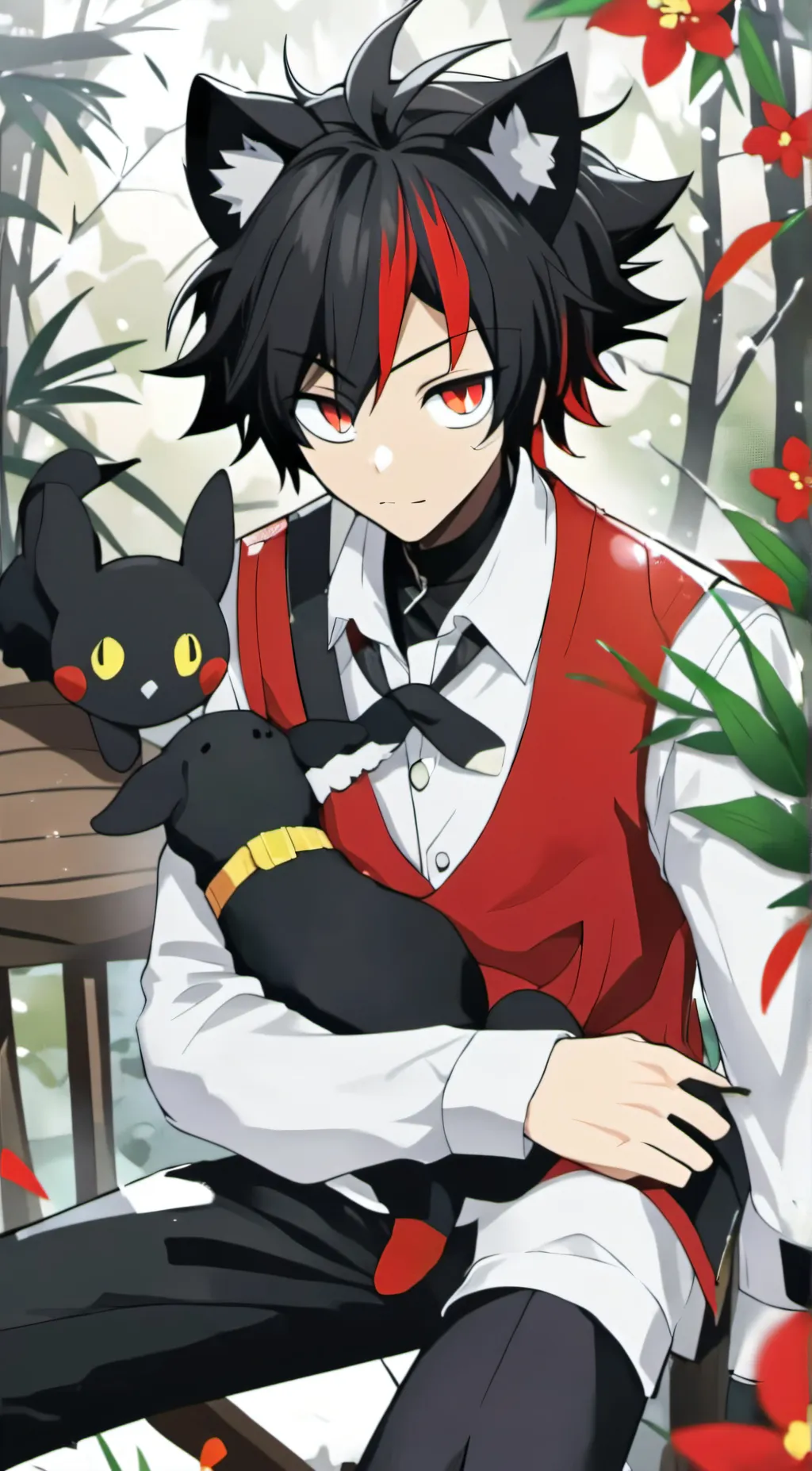 ai character: Shadow background