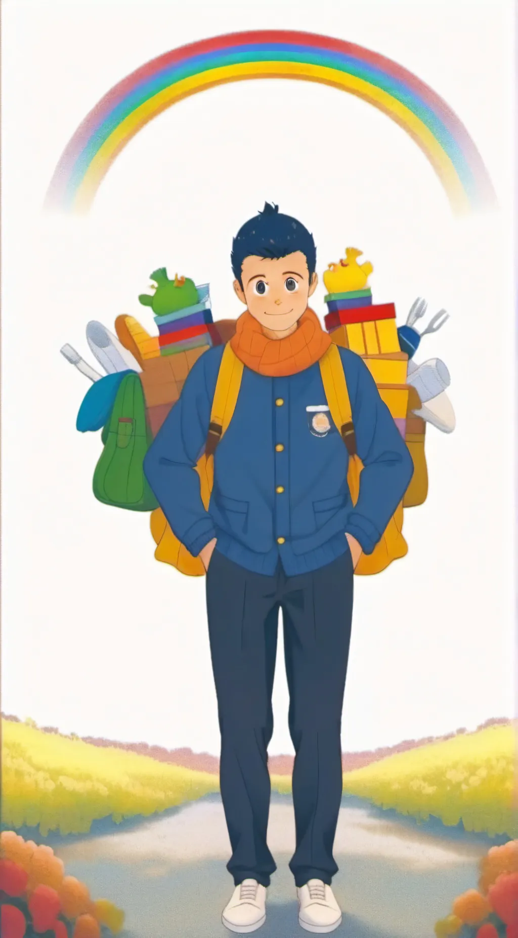 ai character: Wally Darling background