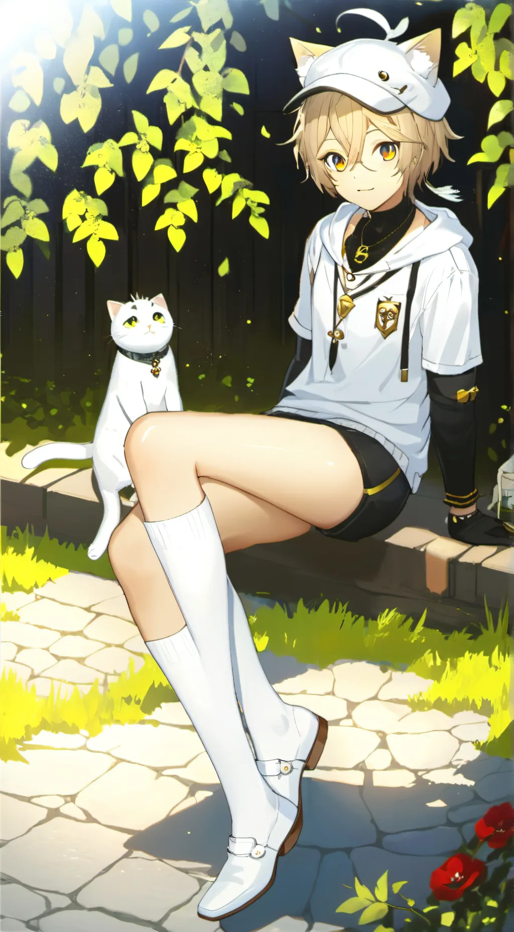 ai character: Femy background