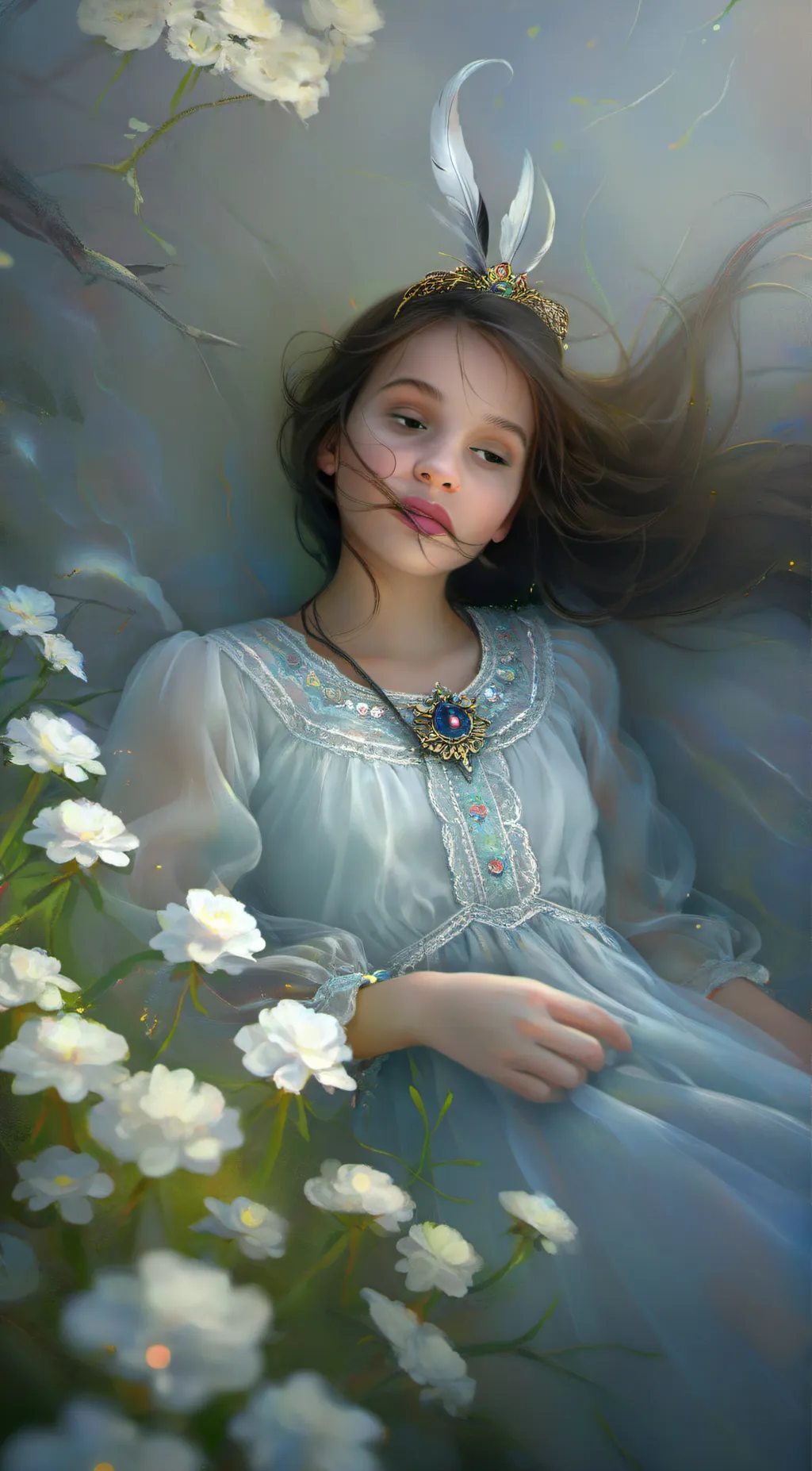 ai character: ruby  background