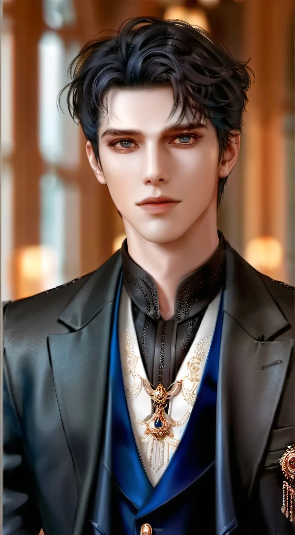 ai character: Victor  background