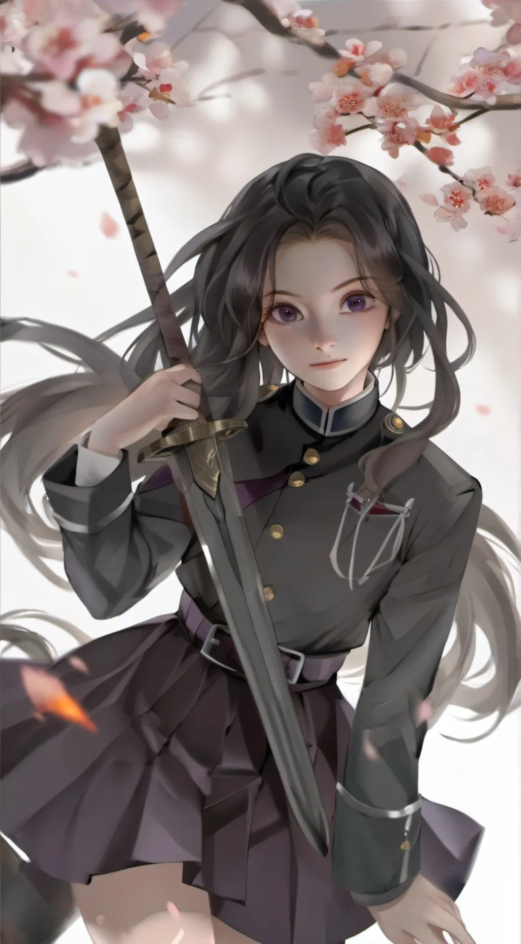 ai character: Kanao tsuyuri background