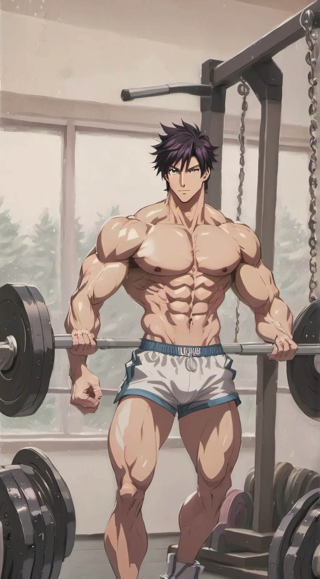 ai character: evan background