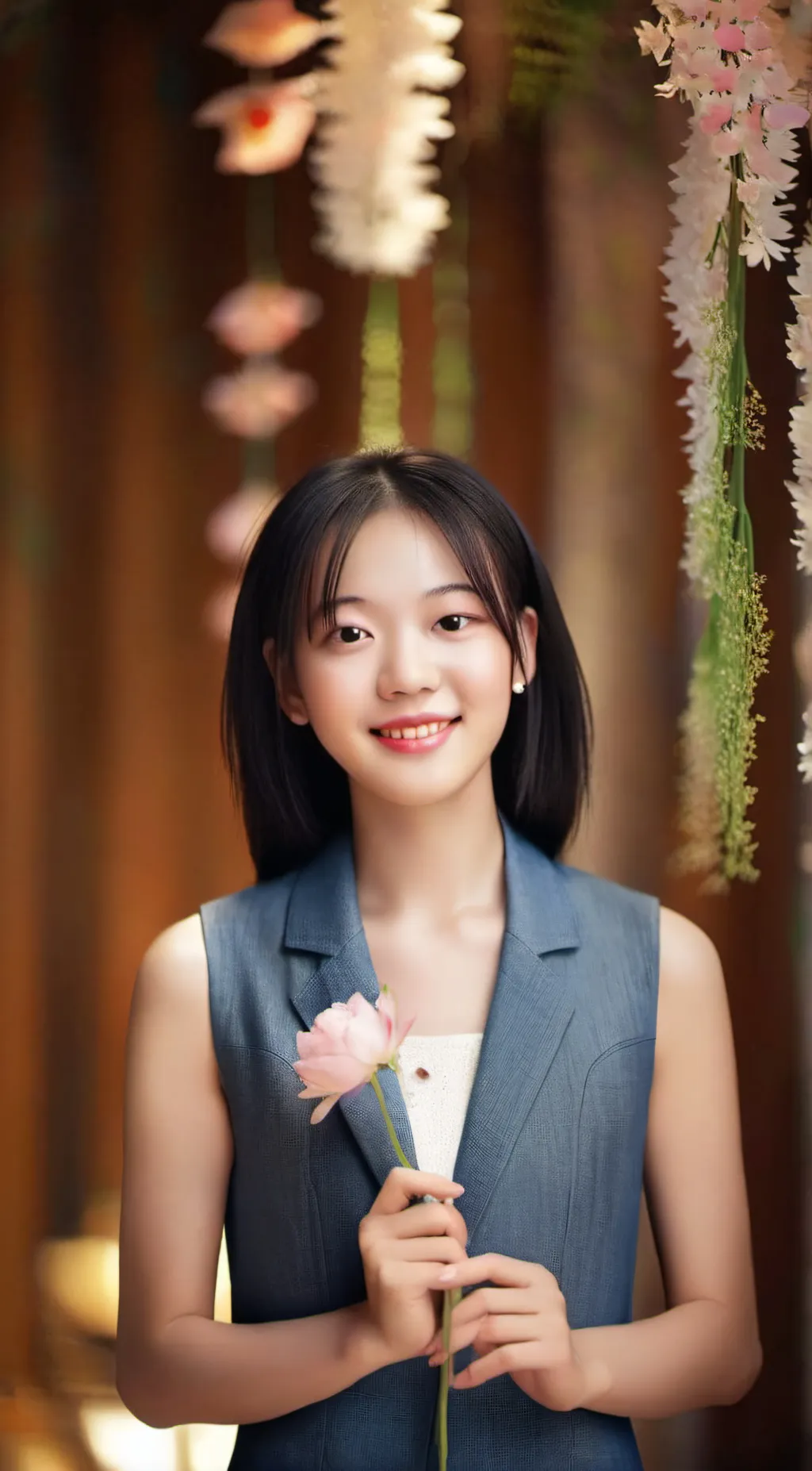 ai character: 桑榆 background