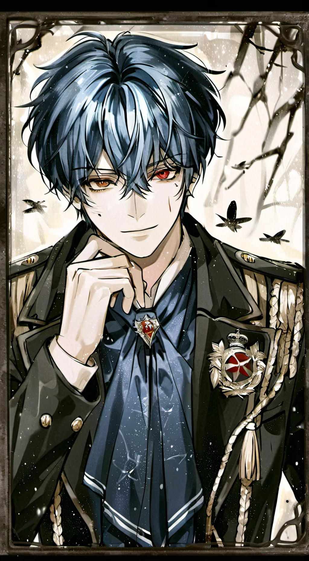 ai character: Iida  background