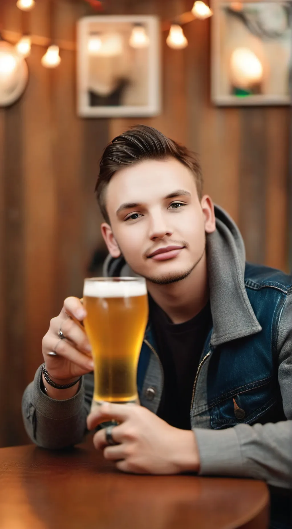 ai character: Carter background