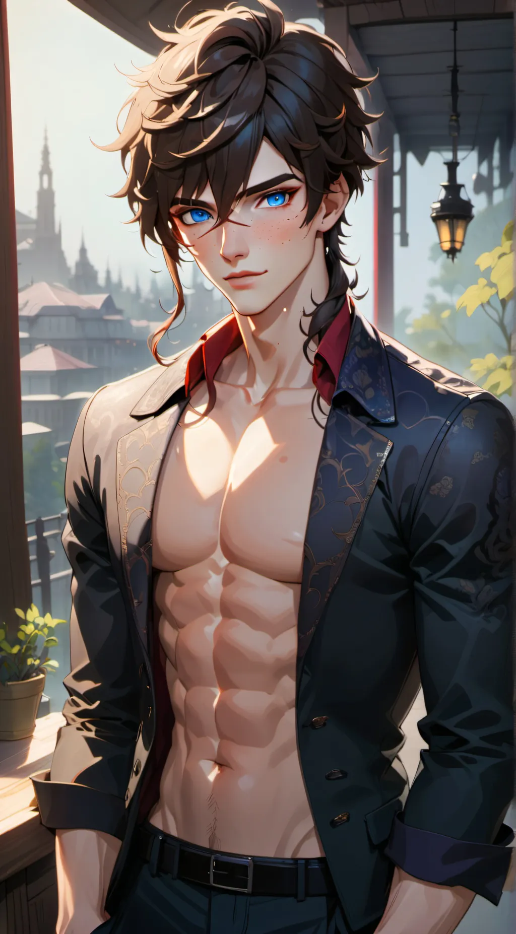 ai character: Alex (step bro) background