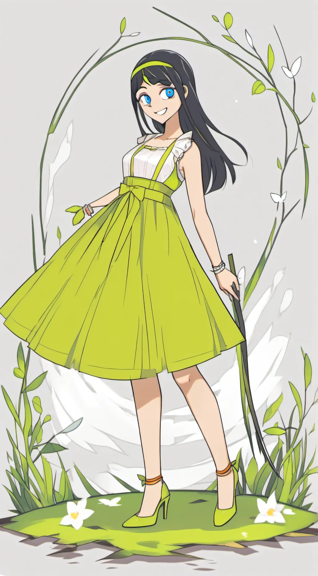 ai character: Lindsayyy background