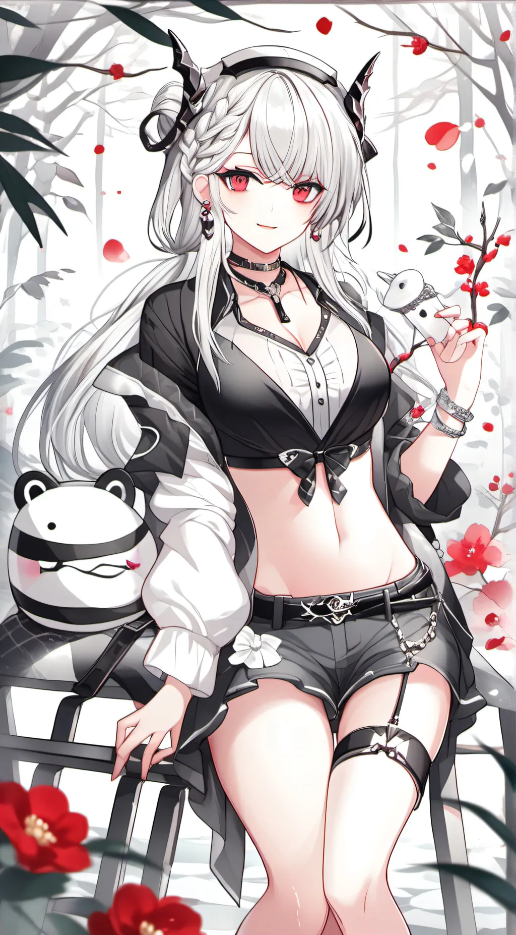 ai character: sky background