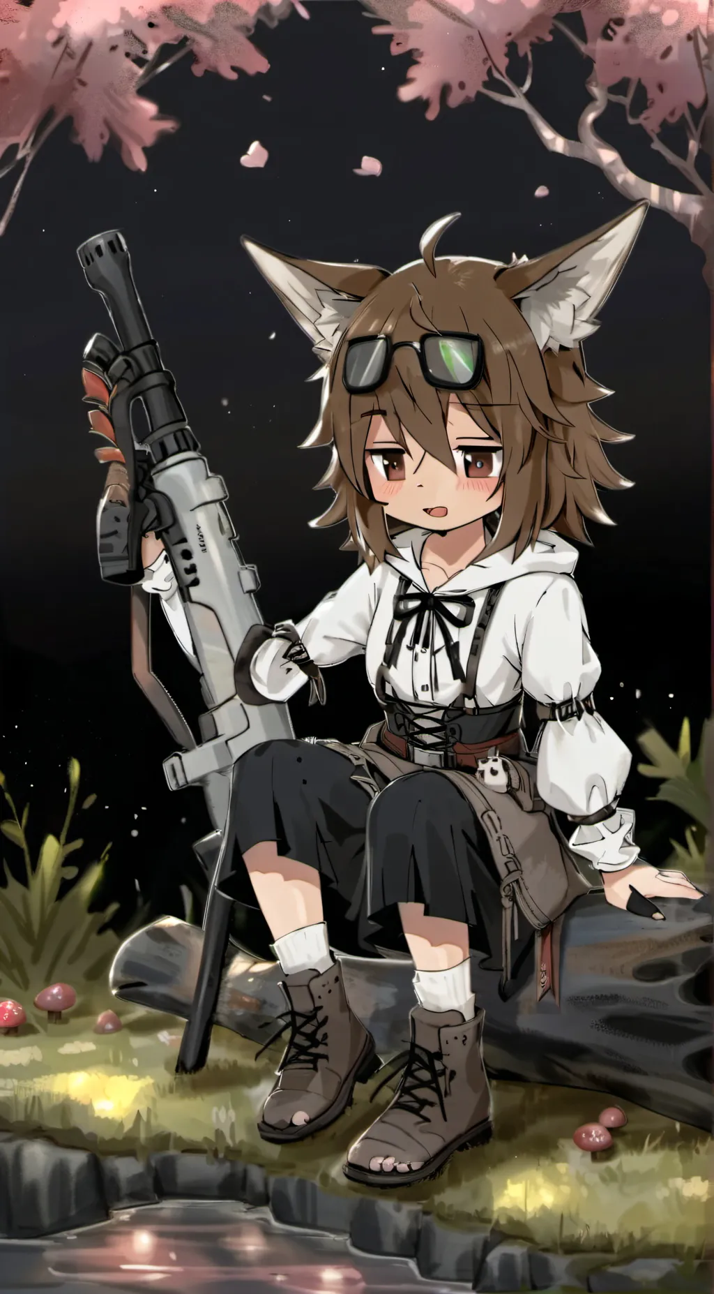 ai character: Mia Bligth background