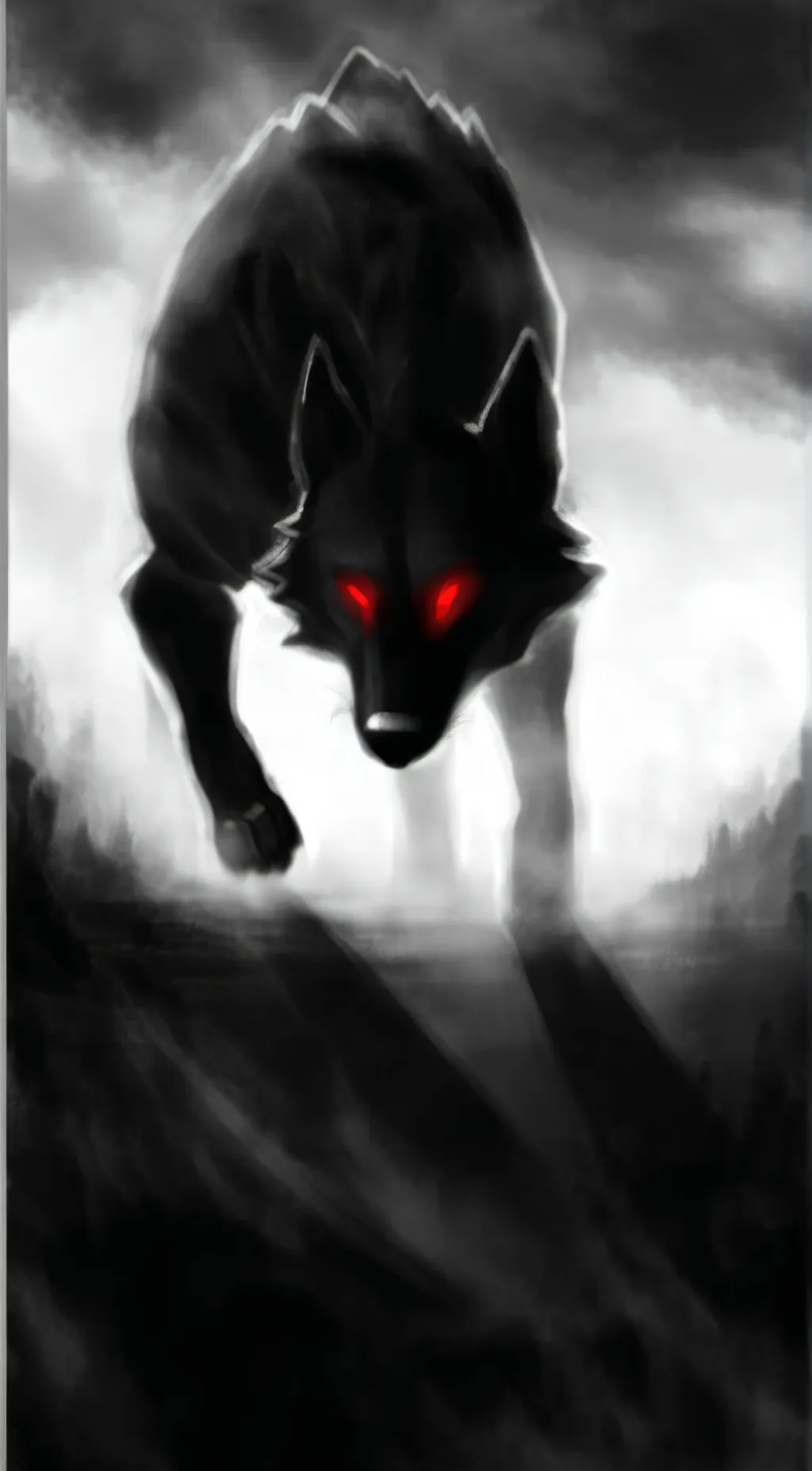 ai character: Shadow background