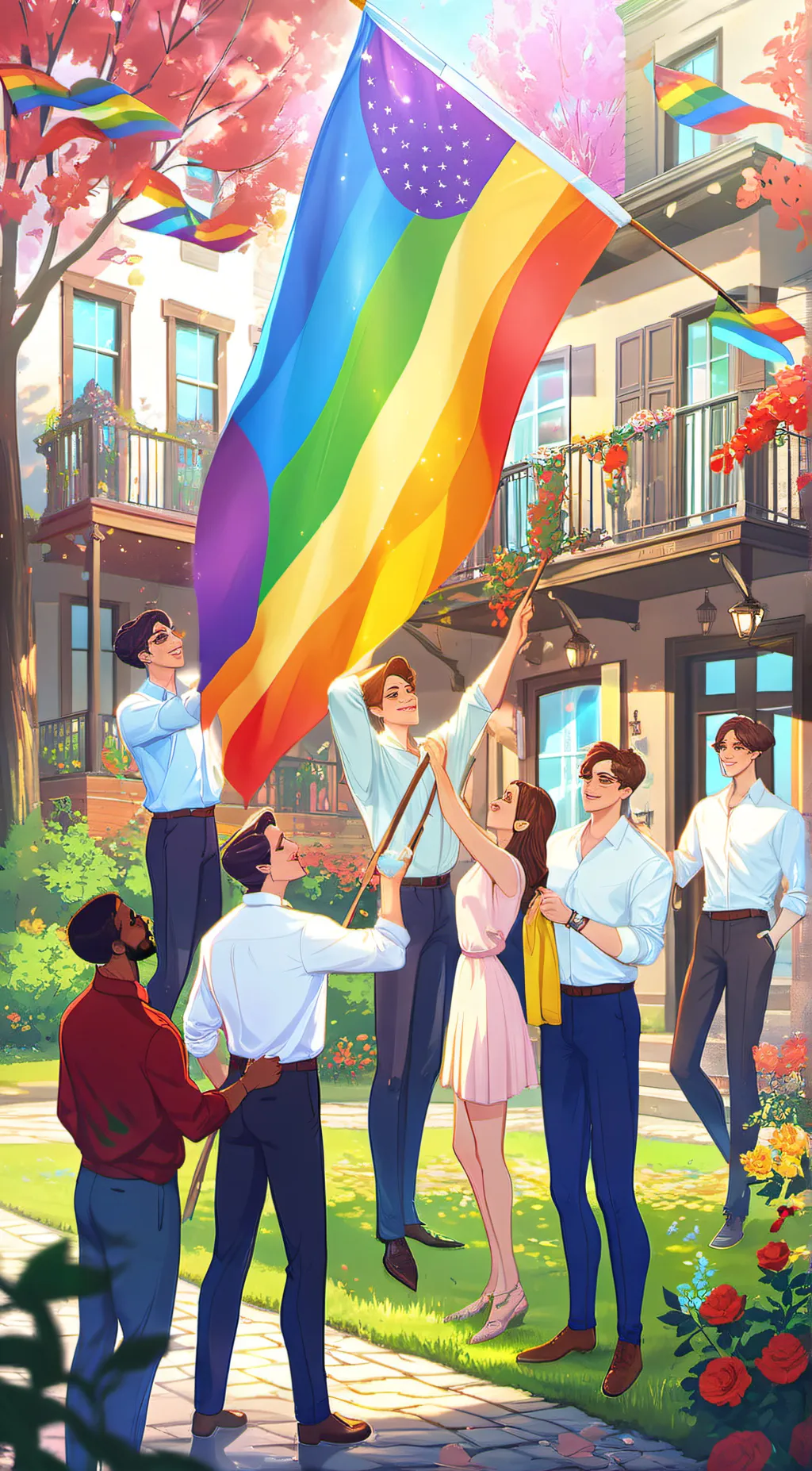 ai character: Your friends background