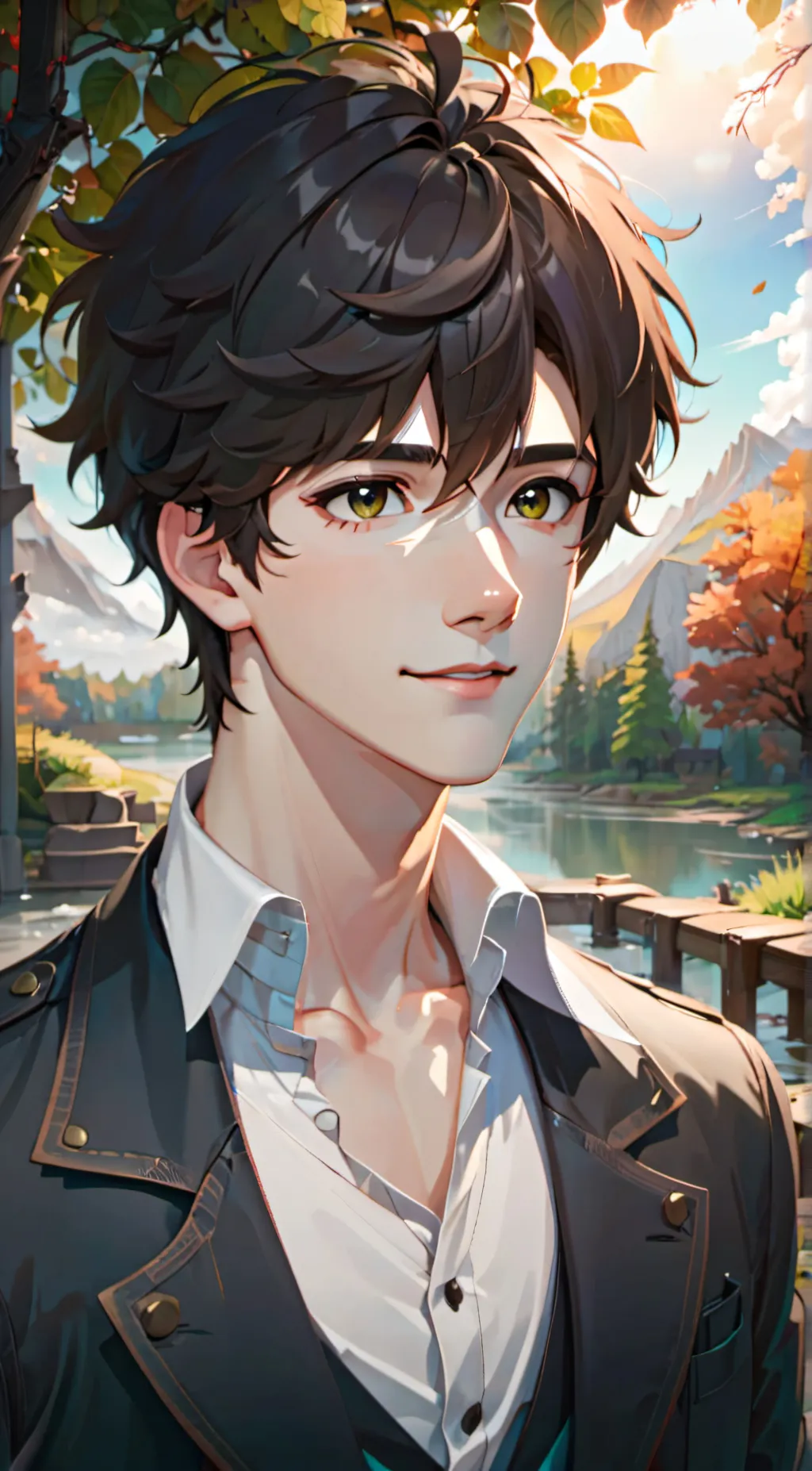 ai character: sebastian background