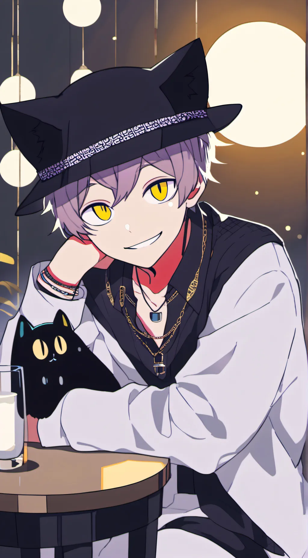 ai character: Catnap (past) background