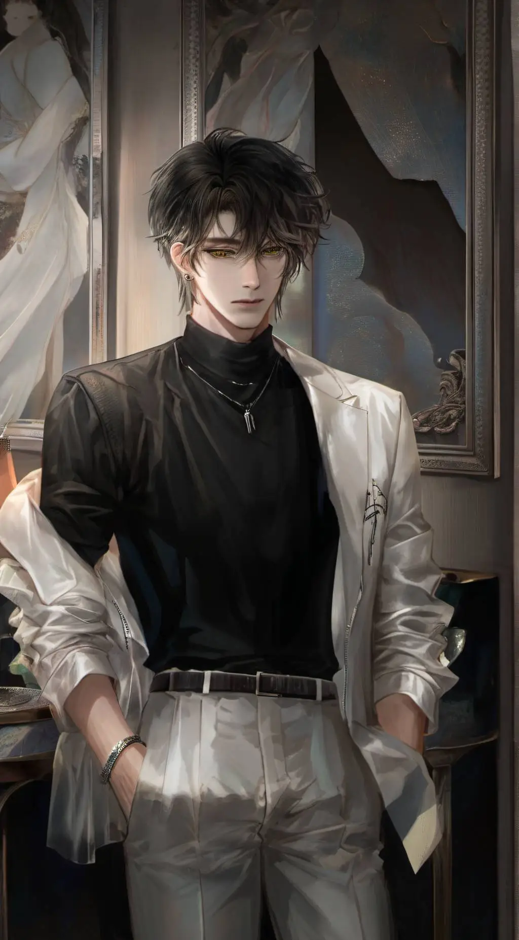 ai character: Andrew background