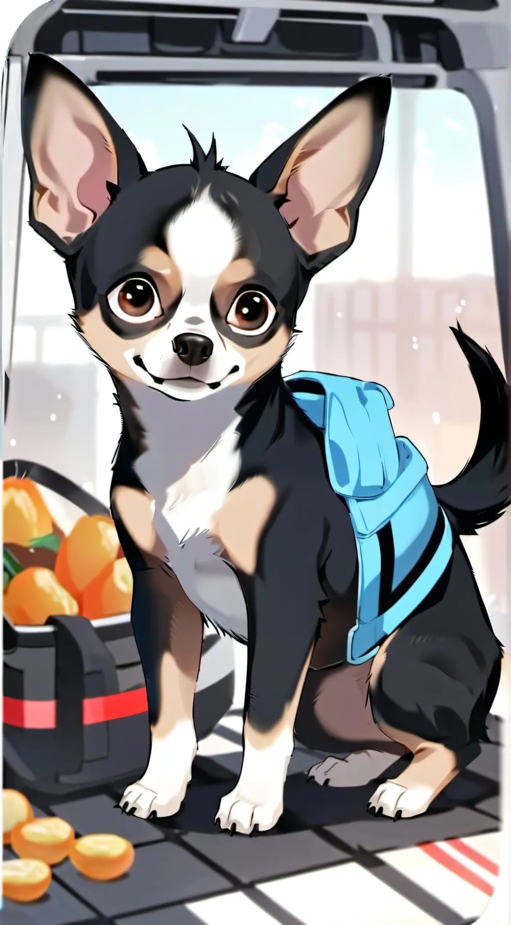 ai character: lane background