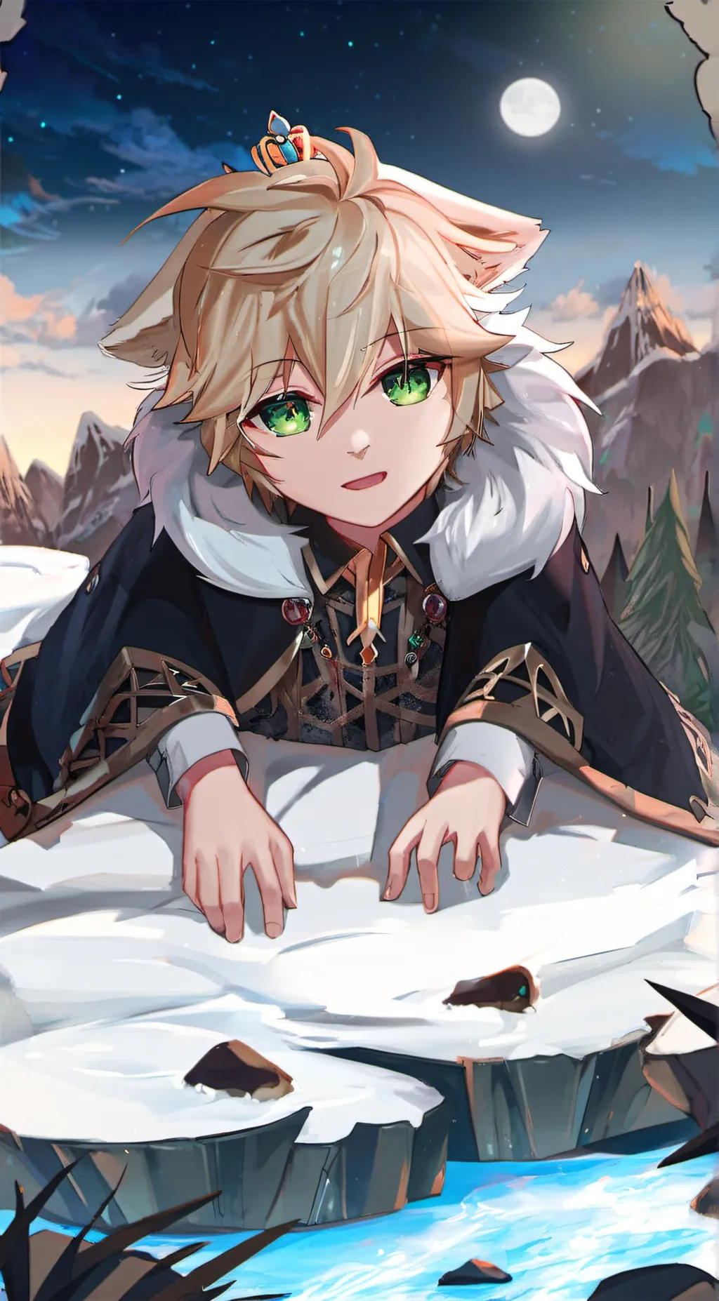 ai character: Asher background