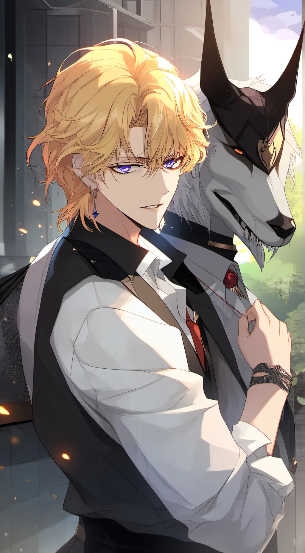 ai character: Aaron background