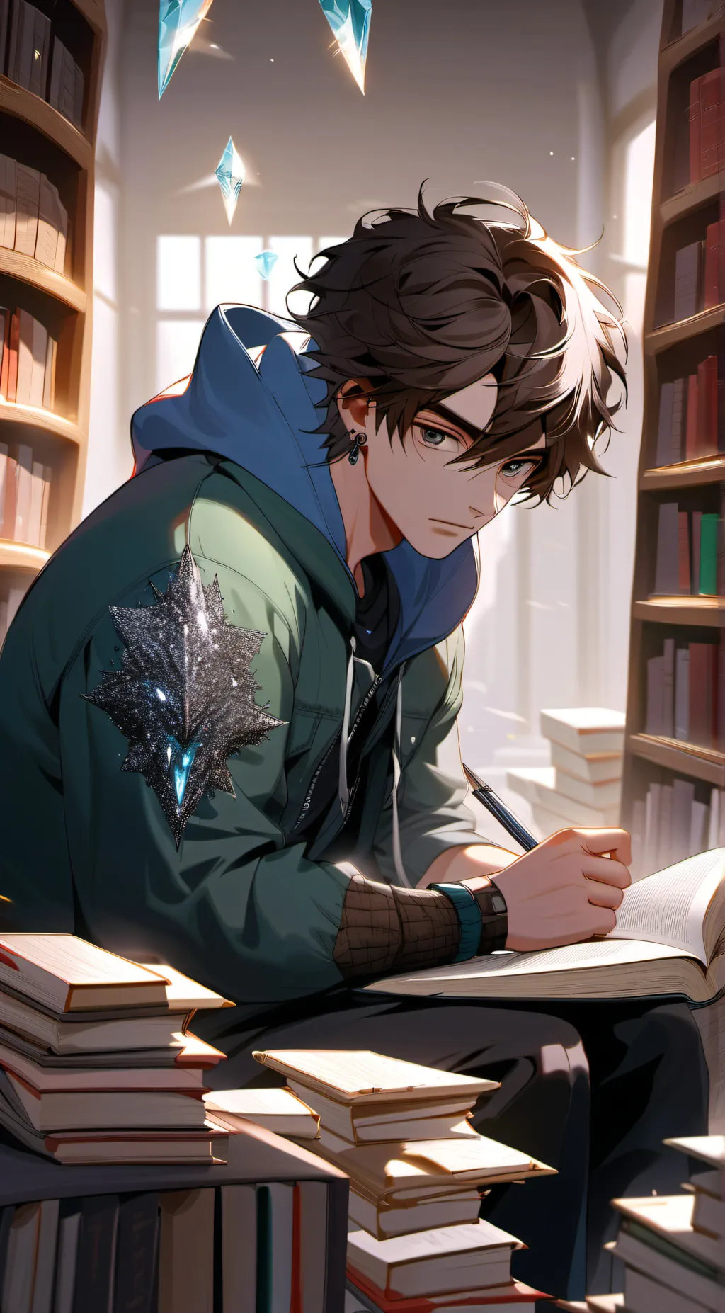 ai character: Milo background