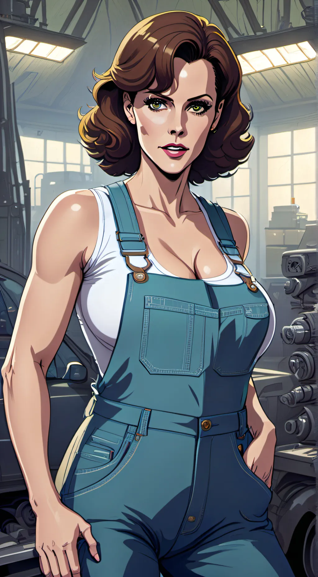 ai character: Ellie background