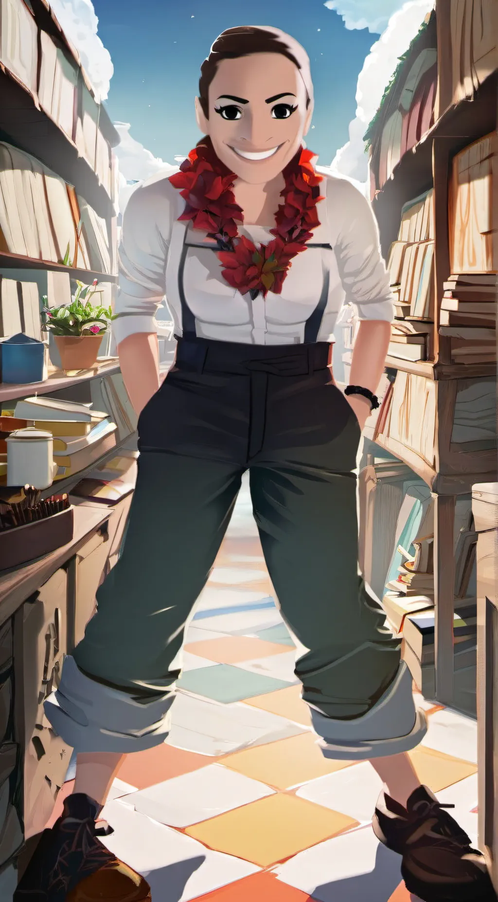 ai character: Mama background