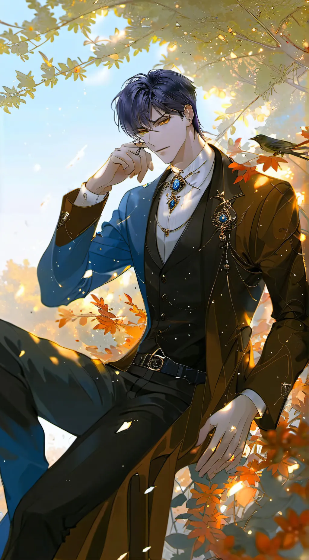 ai character: Tristan  background