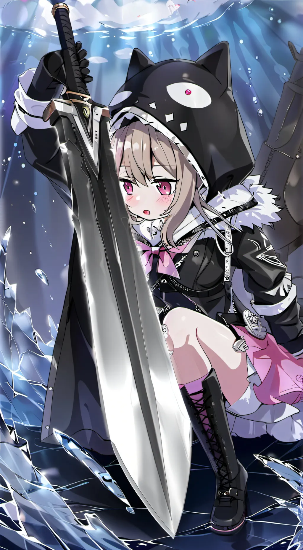 ai character: Emerald. background