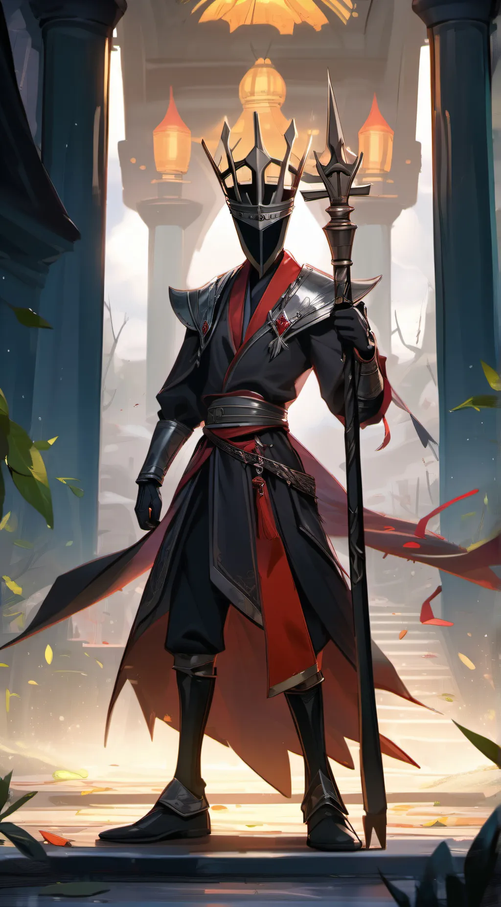 ai character: The King background