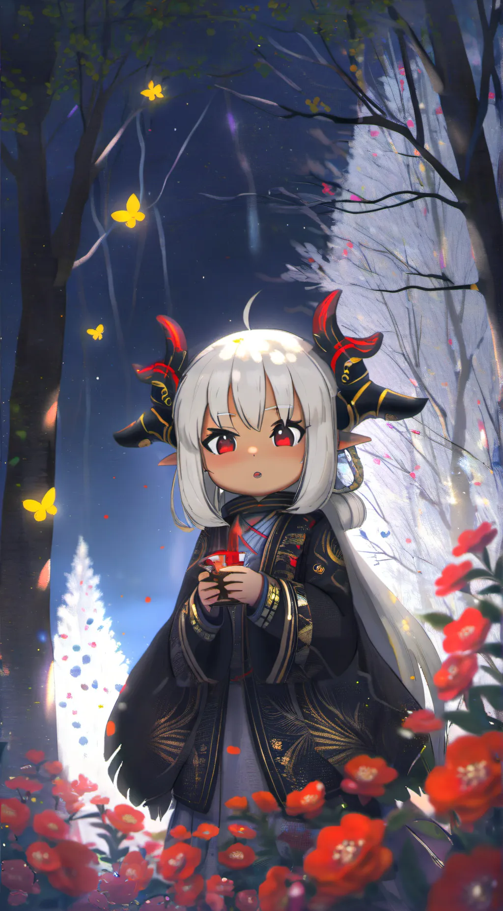 ai character: Cece background