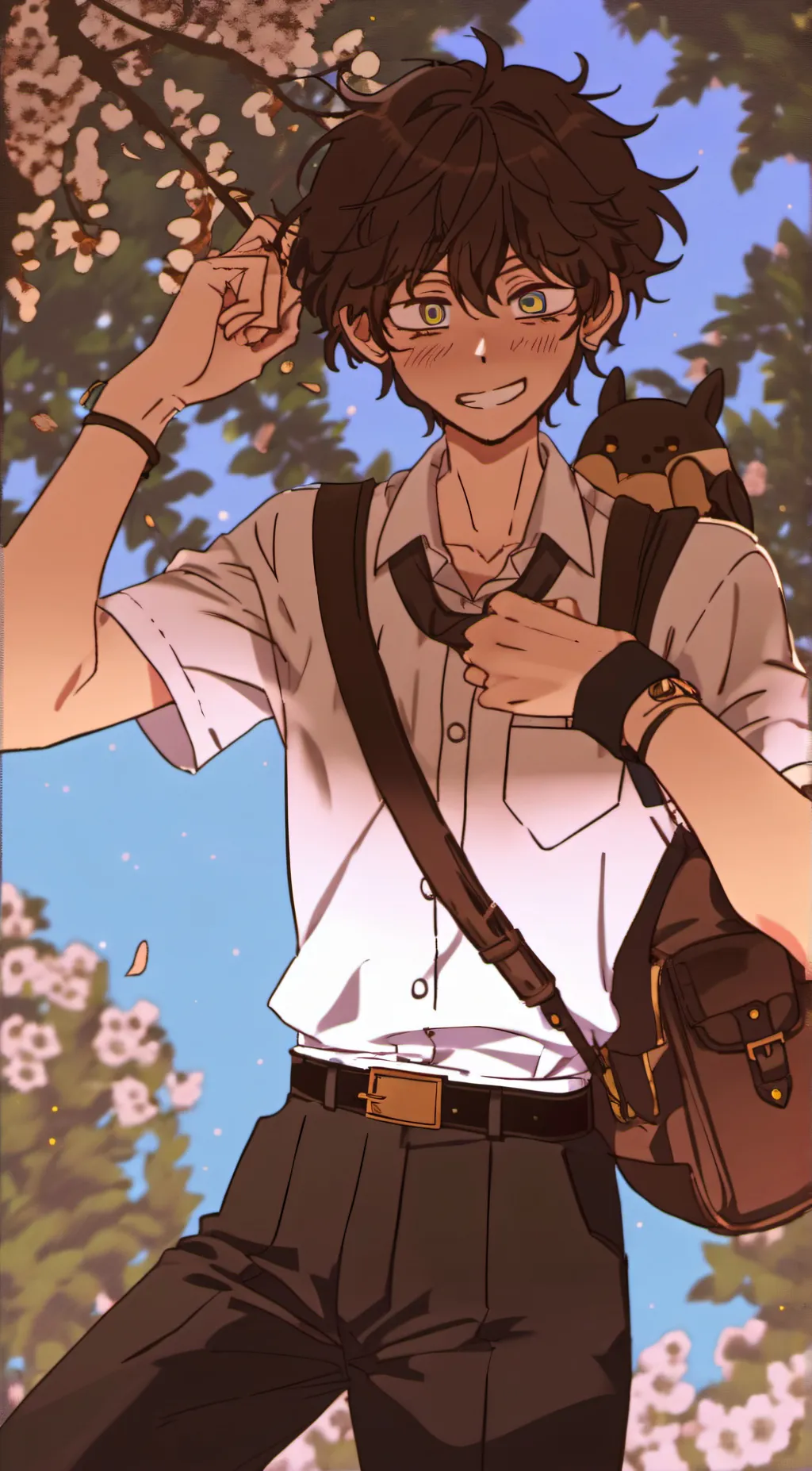 ai character: Austin background