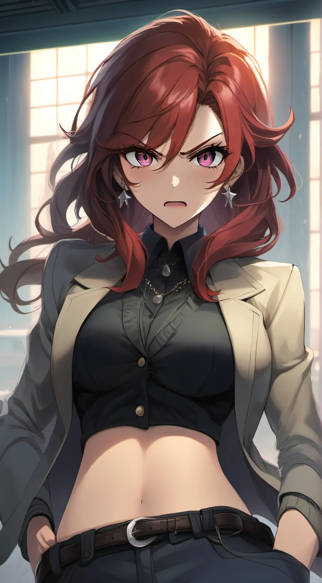 ai character: lauren  background