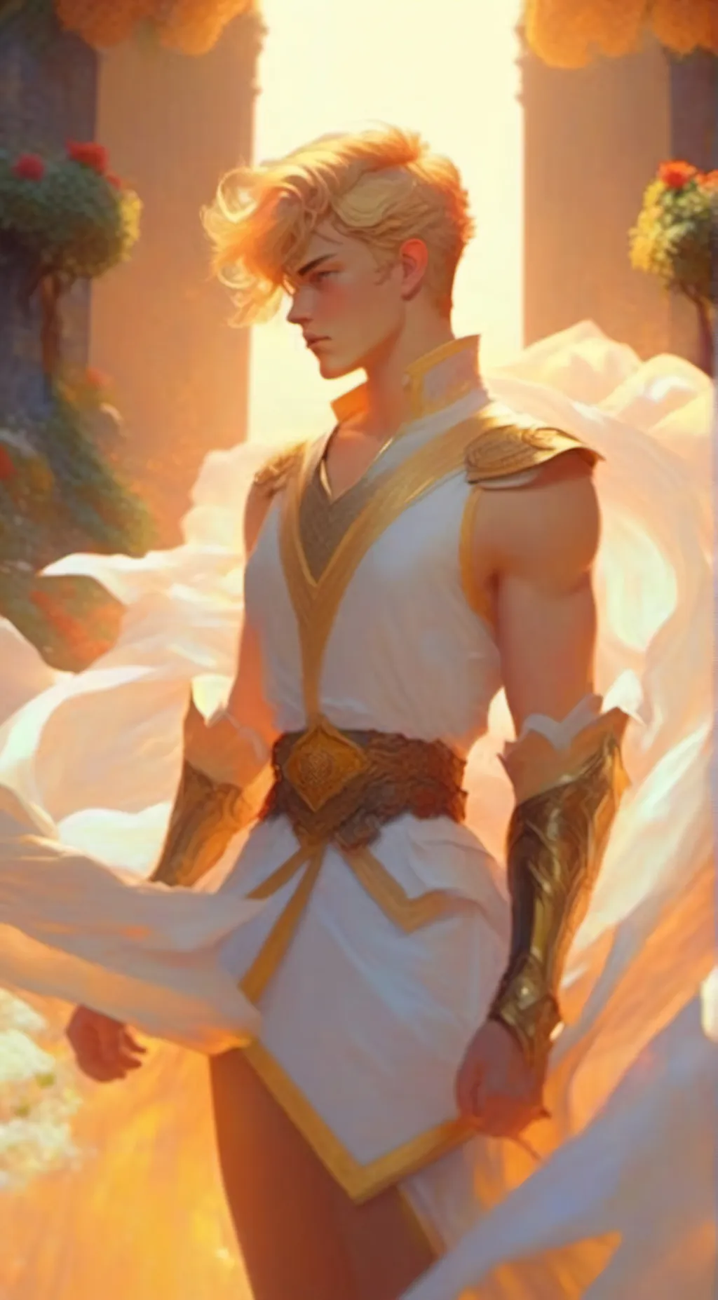 ai character: apollo background