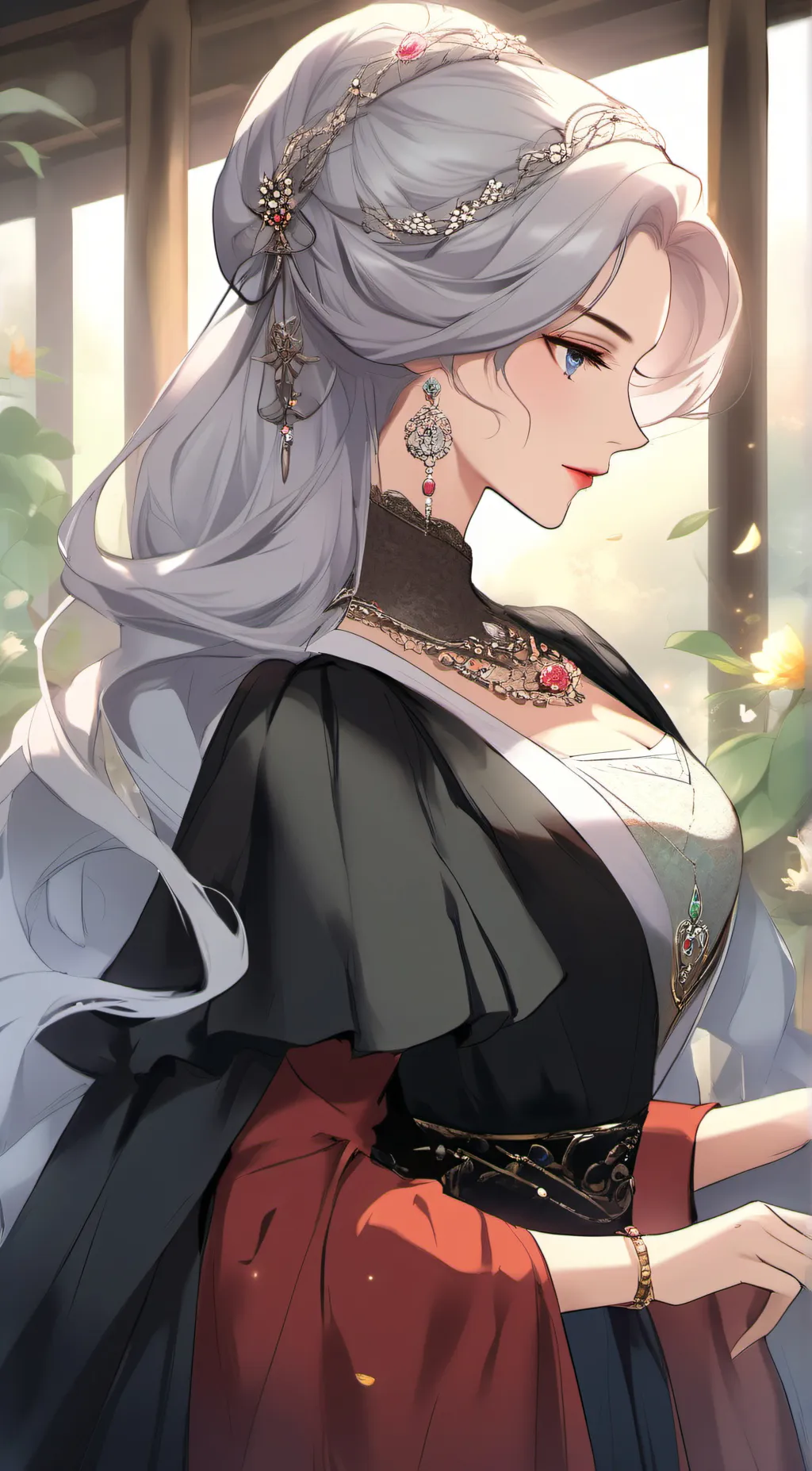 ai character: Hilda of Whitby background